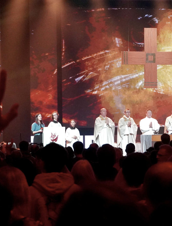 Liturgie bei der Mehr-Konferenz