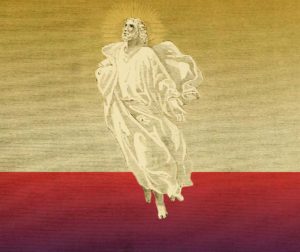Jesus steigt in den Himmel auf