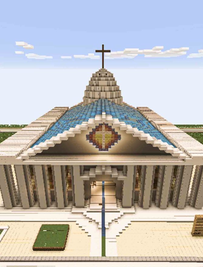 Minecraft-Kirche