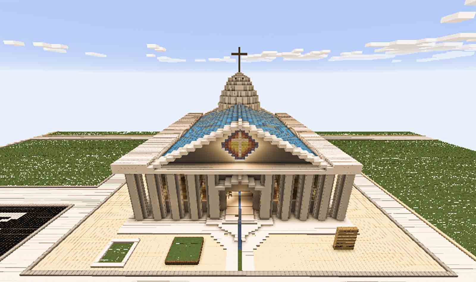 Minecraft-Kirche