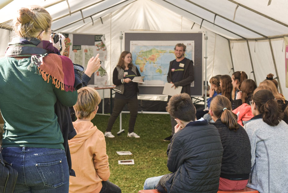 Workshop mit Schulklasse zum Thema Nachhaltigkeit