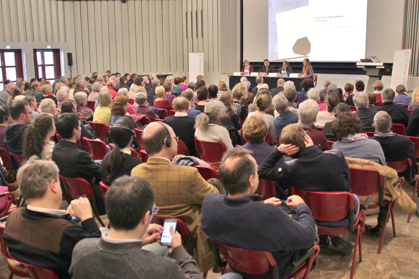 Podiumsdiskussion mit Zuschauern