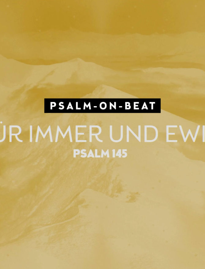 Cover von Psalm-on-Beat song „Für immer und ewig"