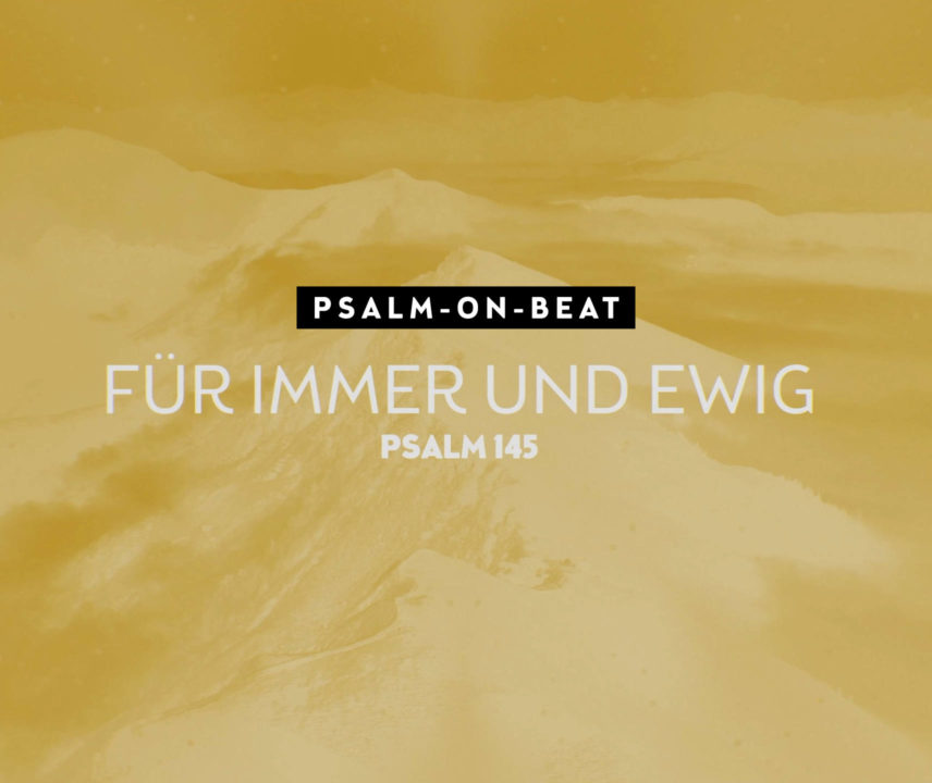 Cover von Psalm-on-Beat song „Für immer und ewig"