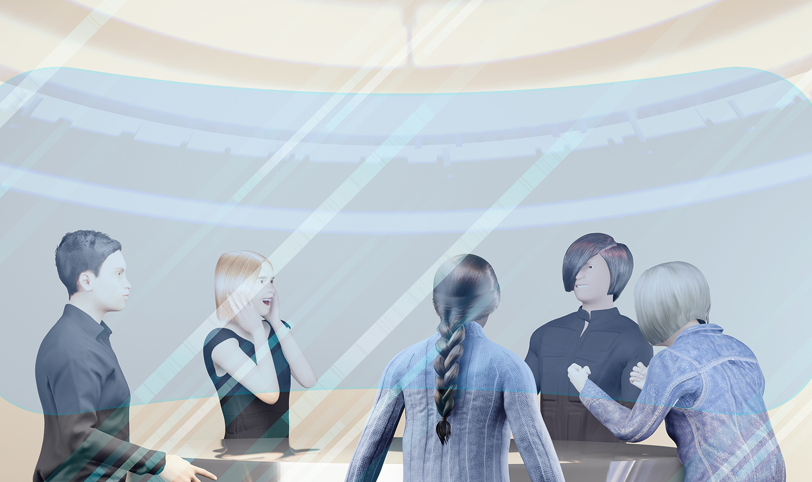Avatare im Virtual Reality Meeting