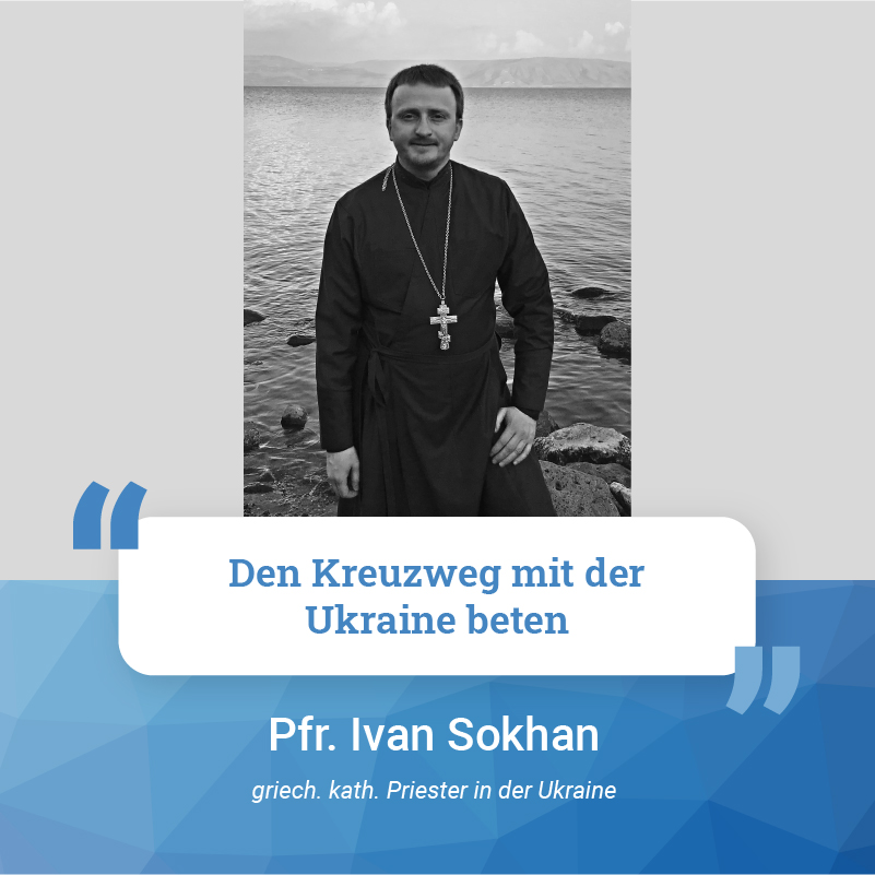 Der griechisch-katholische Priester Ivan Sokhan aus der Ukraine