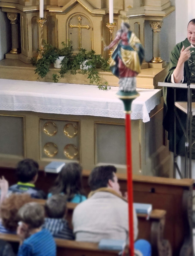 Gottesdienst in Biburg