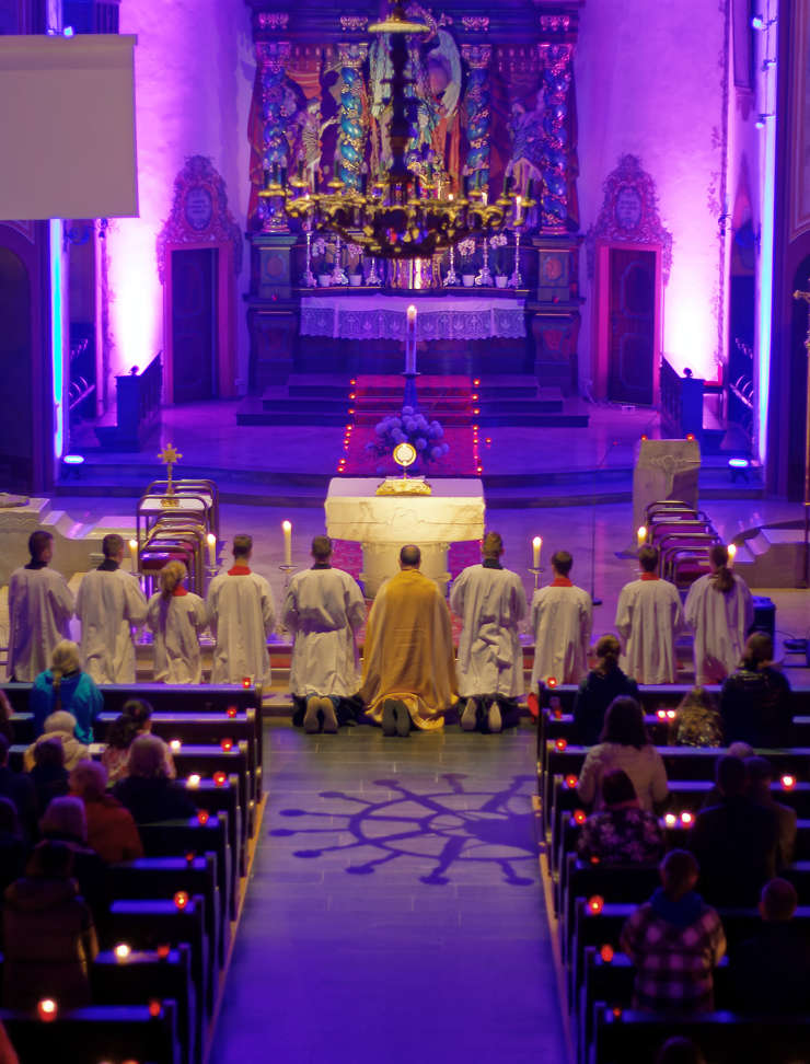 Nacht der Lichter Kirche